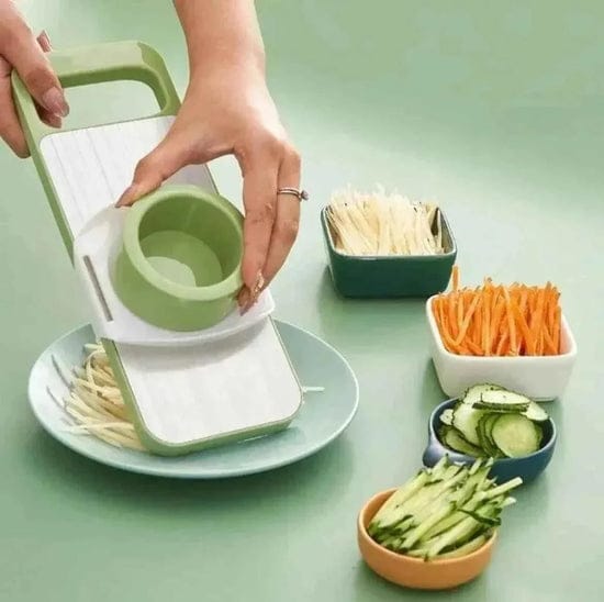 5-in-1 Multifunction Vegetable Cutter & Slicer